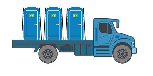 Quick delivery deluxe portable toilet